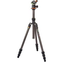 3 Legged Thing Punks Series Billy Carbon Fiber Tripod with AirHed Neo Ball Head (Black)