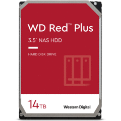 WD 14TB Red Plus 5400 rpm SATA III 3.5" Internal NAS HDD