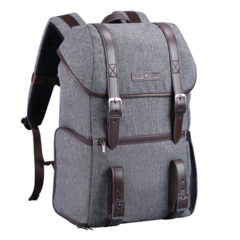 K&F Concept Large DSLR Camera Travel Backpack for Up To 14" Laptop