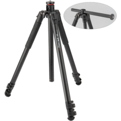 Oben ALF-6193L Skysill Series 3-Section Aluminum Tripod with 90° Lateral Center Column