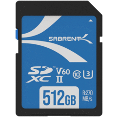 Sabrent 512GB Rocket UHS-II SDXC