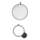 2-in-1 Collapsible Reflector & Diffuser Kit (43", Silver/White) Miscellaneous
