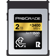 ProGrade Digital 2TB CFexpress 4.0 Type B Gold