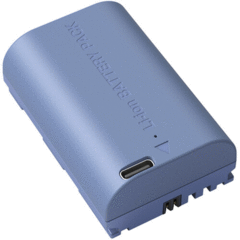 SmallRig LP-E6P USB-C Battery (2520mAh, Blue)